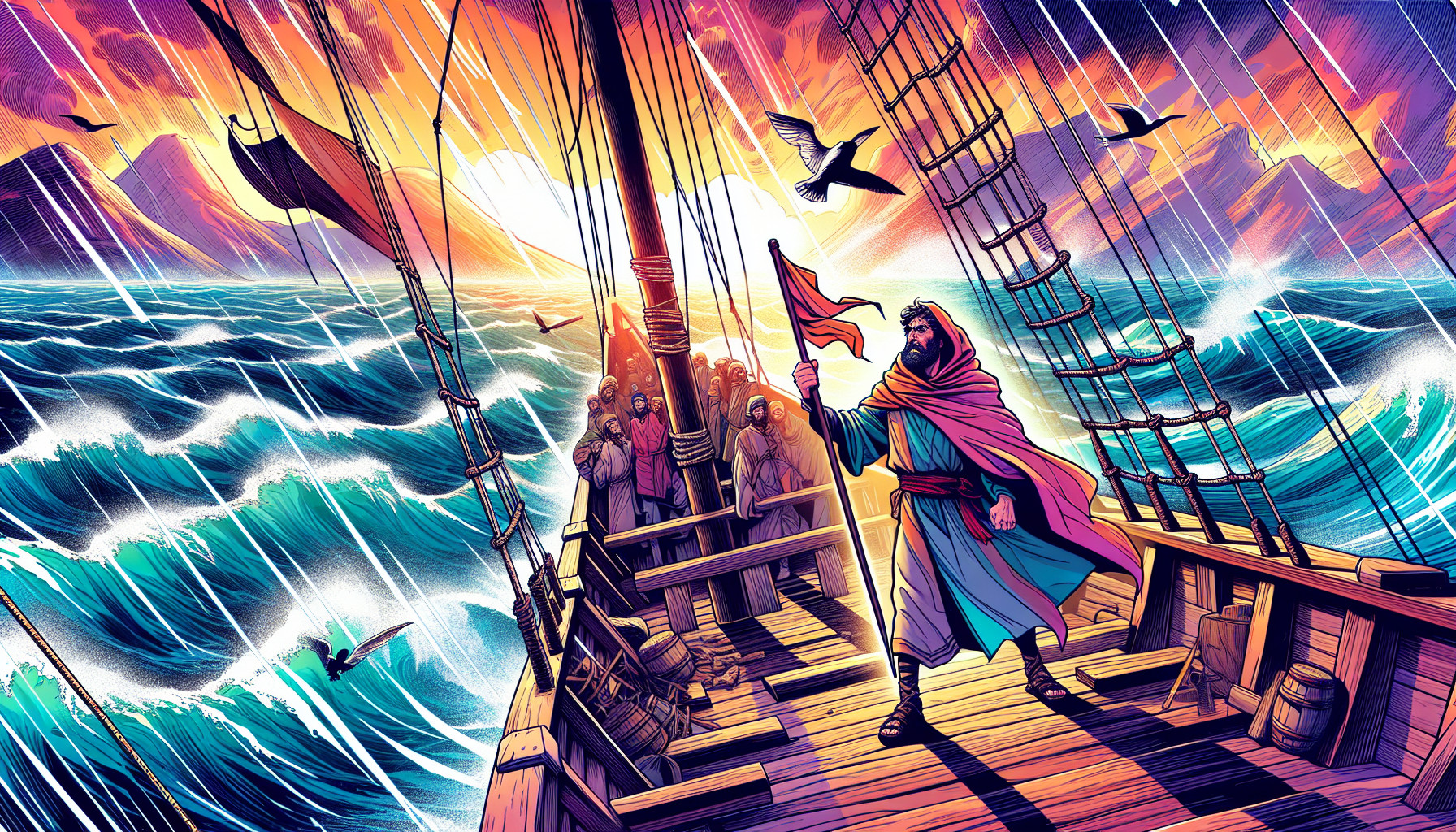 Paul’s Courageous Journey: The Shipwreck That Saved a Life