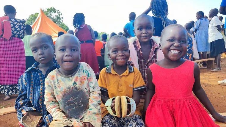 Children at our Uganda school